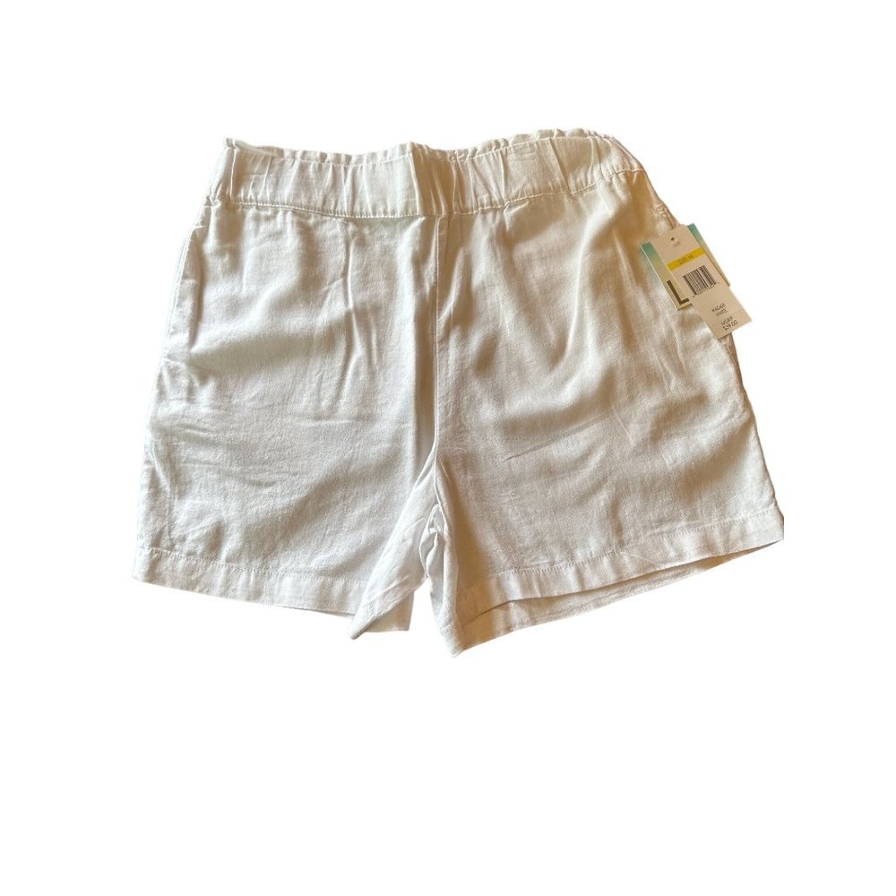 NWT Alexander Jordon Womans White Shorts Size Medium